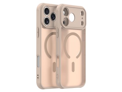Techsuit - HaloFrost II MagSafe ochranný obal na iPhone 17 Pro – zlatý