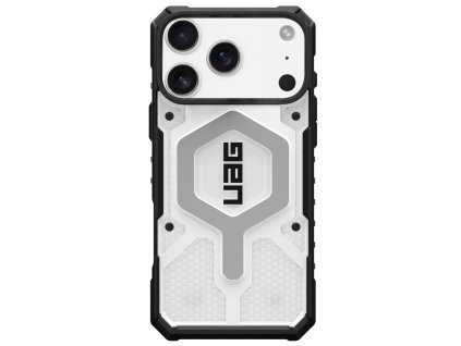 UAG - Pathfinder Clear MagSafe ochranný obal na iPhone 17 Pro Max – ľadový