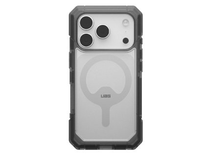 UAG - Trooper MagSafe ochranný obal na iPhone 17 Pro – priehľadný popolavý