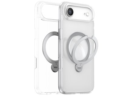 Torras - Ostand Spin MagSafe Series ochranný obal na iPhone 17 Air – priehľadný