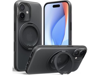 Torras - Ostand R Fitness Series ochranný obal na iPhone 17 – čierny