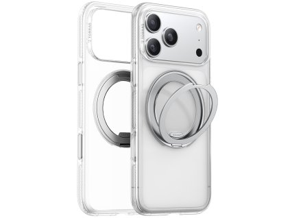 Torras - Ostand R Fitness Series ochranný obal na iPhone 17 Pro Max – priehľadný
