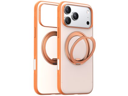 Torras - Ostand R Fitness Series ochranný obal na iPhone 17 Pro Max – oranžový