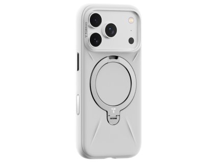 Torras - QPRO Silicone Series ochranný obal na iPhone 17 Pro – biely