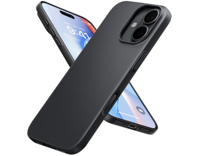 Torras - SlimFit MagSafe Series ochranný obal na iPhone 17 – čierny