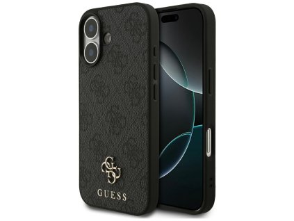 Guess - 4G Small and Classic Logo MagSafe ochranný obal na iPhone 17 - čierny