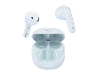 Havit - Wireless Earbuds (TW931) - Bluetooth 5.4, Half in-ear, Microphone, TWS, ENC, Type-C, 300mAh - Blue