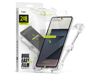 Ringke - Dual Easy Pro Film (2 kusy) ochranná fólia pre Samsung Galaxy Z Flip7 – číra