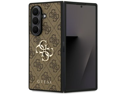 Guess - Hardcase 4G Big Logo ochranný obal na Samsung Galaxy Z Fold7 - hnedý