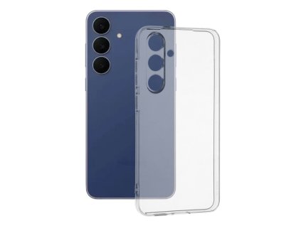 Techsuit - Clear Silicone ochranný obal na Samsung Galaxy S25 FE – priehľadný