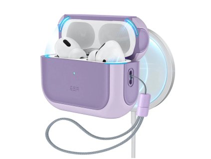 ESR - Orbit Hybrid HaloLock ochranný obal na Apple AirPods Pro 3 - levanduľový