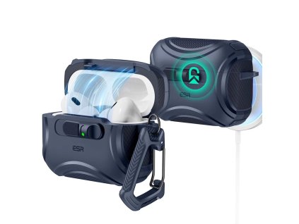 ESR - Cyber FlickLock HaloLock ochranný obal na Apple AirPods Pro 3 - modrý