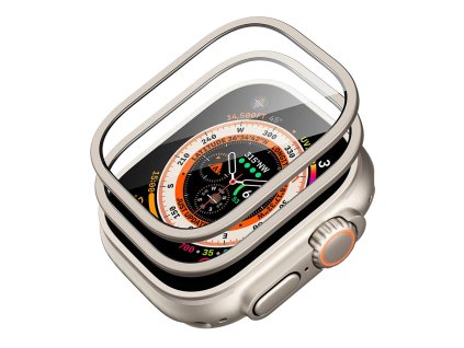 ESR - Armorite ochranné sklo (2 kusy) pre Apple Watch Ultra / Ultra 2 / Ultra 3 - titánová