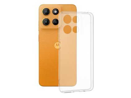 Techsuit - Clear Silicone ochranný obal na Motorola Moto G15 / G15 Power – priehľadný