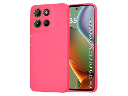 Techsuit - SoftFlex ochranný obal na Motorola Moto G15 / G15 Power – sýtoružový
