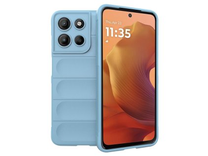 Techsuit - Magic Shield ochranný obal na Motorola Moto G15 / G15 Power – modrý