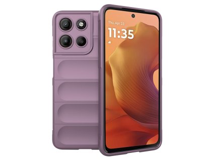 Techsuit - Magic Shield ochranný obal na Motorola Moto G15 / G15 Power – fialový