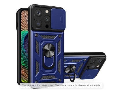 Techsuit - CamShield Series ochranný obal na Motorola Moto G05 / E15 – modrý