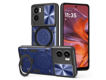 Techsuit - CamGuard Pro ochranný obal na Motorola Moto G05 / E15 – modrý