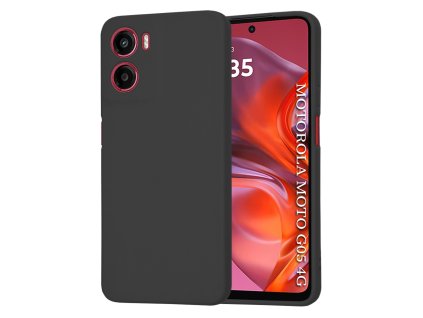 Techsuit - SoftFlex ochranný obal na Motorola Moto G05 / E15 – čierny