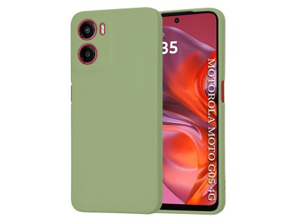 Techsuit - SoftFlex ochranný obal na Motorola Moto G05 / E15 – matcha zelený