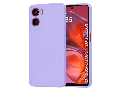 Techsuit - SoftFlex ochranný obal na Motorola Moto G05 / E15 – svetlofialový