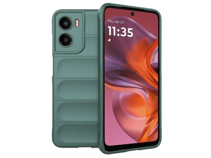 Techsuit - Magic Shield ochranný obal na Motorola Moto G05 / E15 – zelený