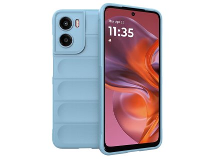 Techsuit - Magic Shield ochranný obal na Motorola Moto G05 / E15 – modrý