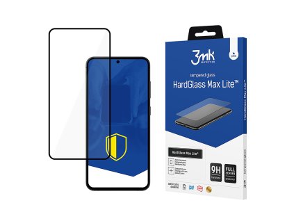 3mk - HardGlass Max Lite ochranné sklo pre Samsung Galaxy S25 - čierne