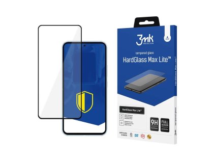 3mk - HardGlass Max Lite ochranné sklo pre Samsung Galaxy A35 5G / A55 5G - čierne