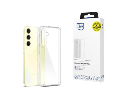 3mk - Clear Case ochranný obal na Samsung Galaxy A55 5G - priehľadný