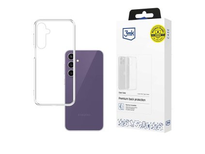 3mk - Clear Case ochranný obal na Samsung Galaxy S24 FE - priehľadný