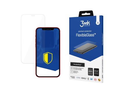 3mk - FlexibleGlass ochranné sklo pre iPhone 12 / iPhone 12 Pro - číre