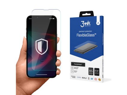 3mk - FlexibleGlass ochranné sklo pre iPhone 14 / iPhone 14 Pro - číre