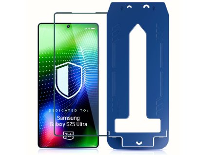 3mk - Hardy Ultra Glass ochranné sklo pre Samsung Galaxy S25 Ultra - čierna