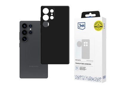3mk - Matt Case Pro ochranný obal na Samsung Galaxy S25 Ultra - čierny