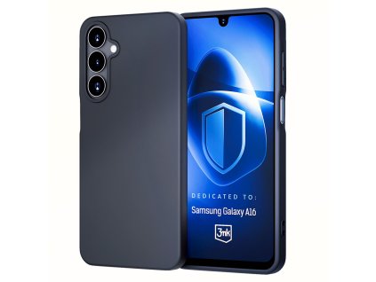 3mk - Matt Case ochranný obal na Samsung Galaxy A16 4G - čierny
