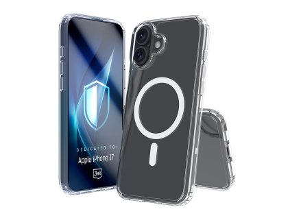 3mk - Armor MagCase ochranný obal na iPhone 17 - priehľadný