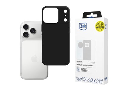 3mk - Matt Case Pro ochranný obal na iPhone 17 Pro - čierny