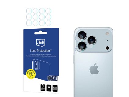 3mk - Lens Protection (4 kusy) ochrana kamery pre iPhone 17 Pro - číra