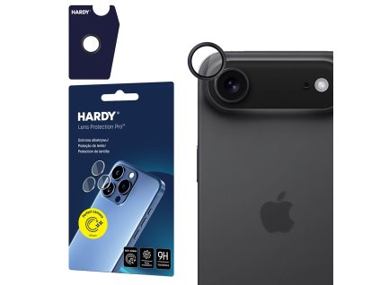 3mk - Hardy Lens Protection Pro ochrana kamery pre iPhone 17 Air - čierna