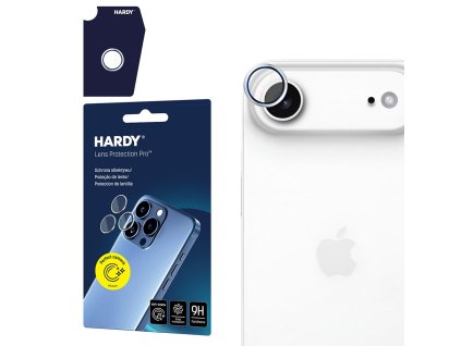 3mk - Hardy Lens Protection Pro ochrana kamery pre iPhone 17 Air - strieborná