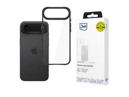 3mk - Satin Armor Case+ ochranný obal na iPhone 17 Air - čierny