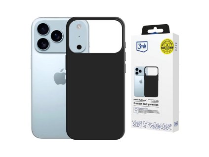 3mk - Hardy MagSilicone ochranný obal na iPhone 17 Pro Max - grafitový