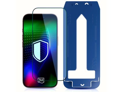3mk - Hardy Ultra Glass ochranné sklo pre iPhone 17 Pro Max - čierna