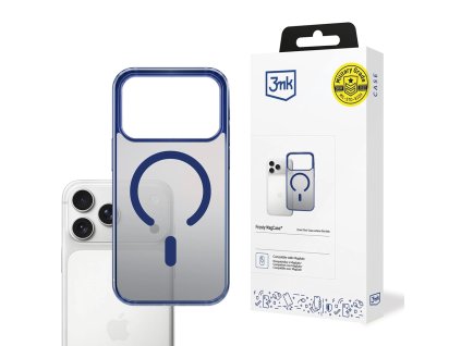 3mk - Frosty MagCase ochranný obal na iPhone 17 Pro - modrý