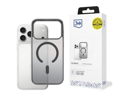 3mk - Frosty MagCase ochranný obal na iPhone 17 Pro Max - čierny