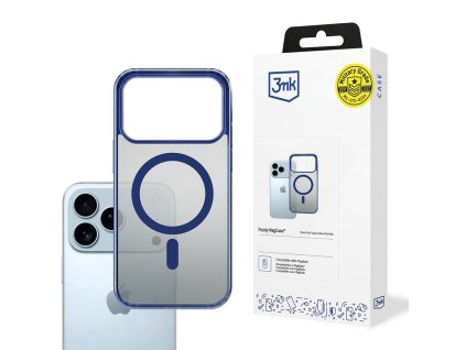 3mk - Frosty MagCase ochranný obal na iPhone 17 Pro Max - modrý