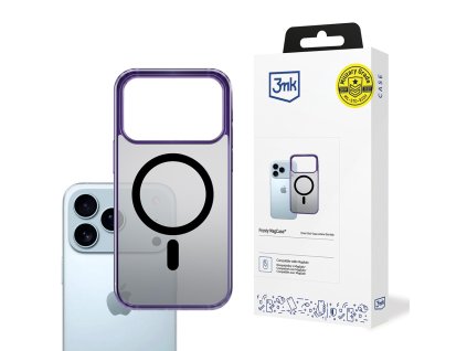 3mk - Frosty MagCase ochranný obal na iPhone 17 Pro Max - fialový