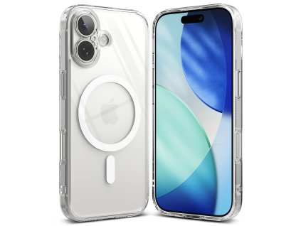 Ringke - Fusion MagSafe ochranný obal na iPhone 17 – priehľadný